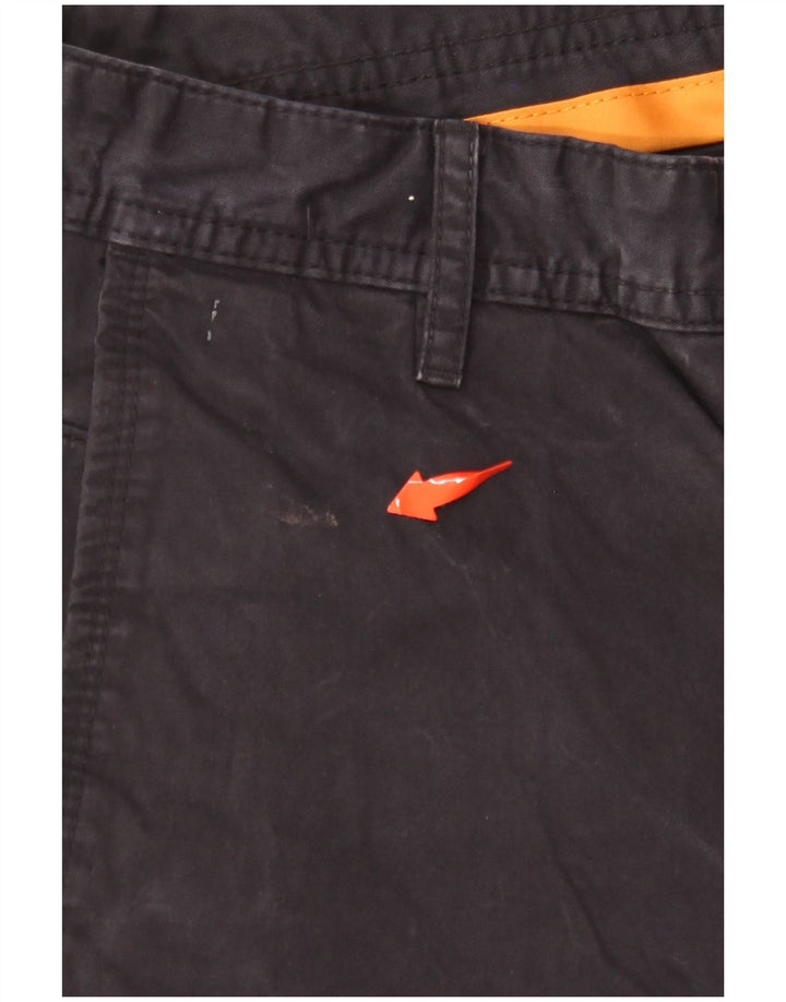 HUGO BOSS Mens Regular Fit Chino Trousers W32 L32 Navy Blue Cotton