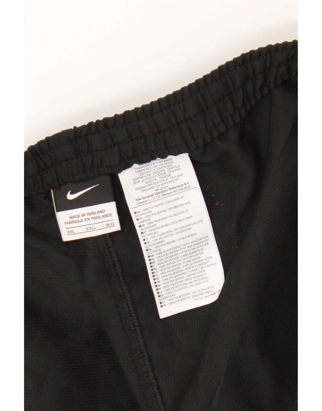Nike Mens Sport Shorts 3XL Black Polyester