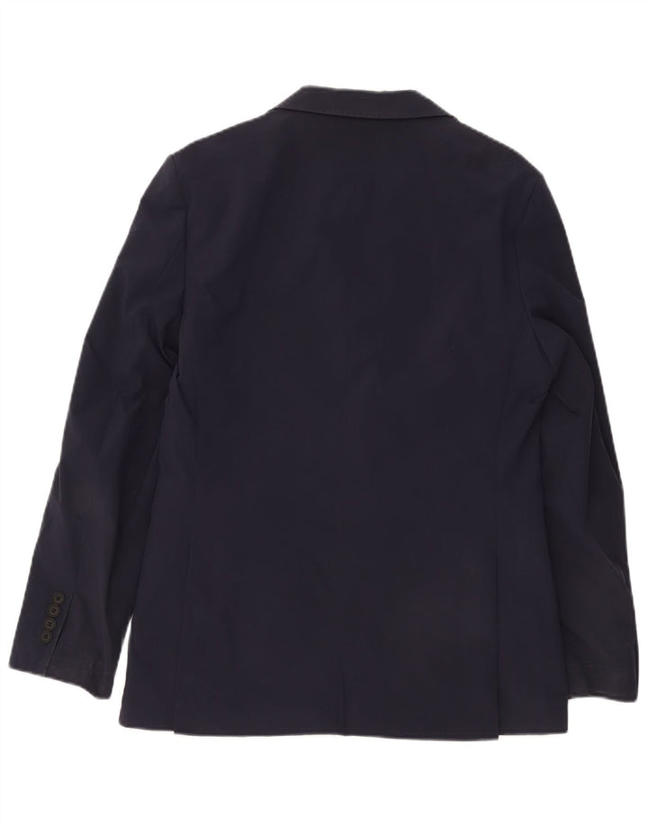 Marks & Spencer Mens 2 Button Blazer Jacket UK 38 Medium Navy Blue
