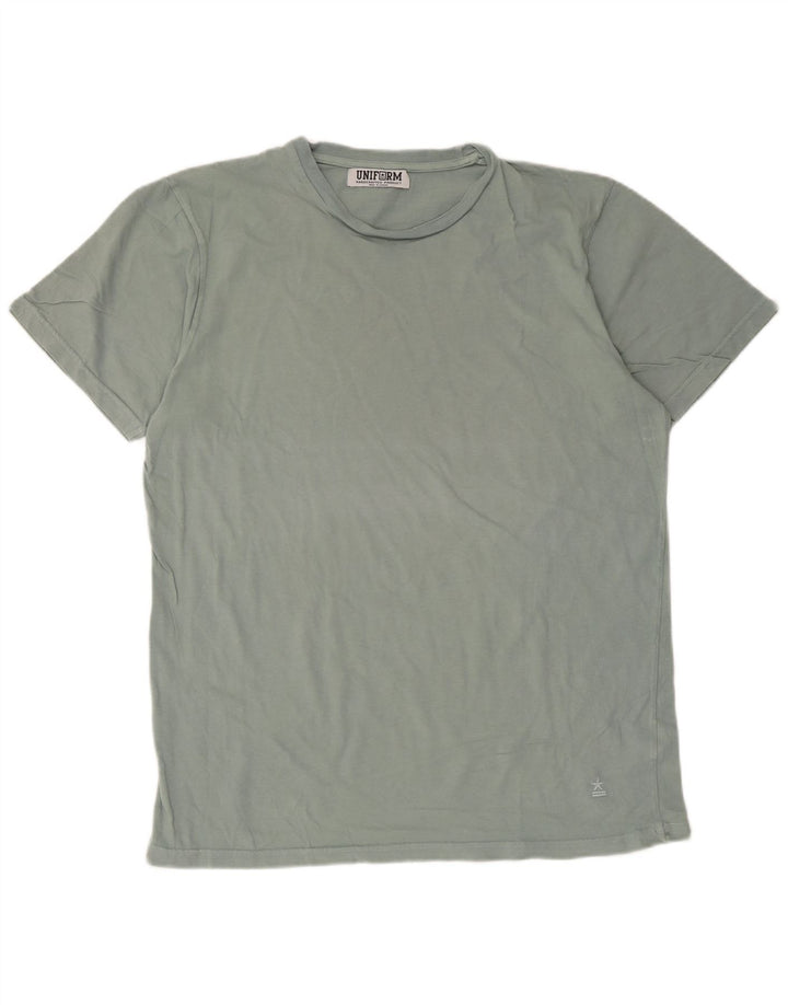 Uniform Mens T-Shirt Top XL Khaki Cotton