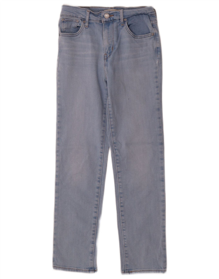Levi's Womens Straight Jeans W25 L26 Blue Cotton