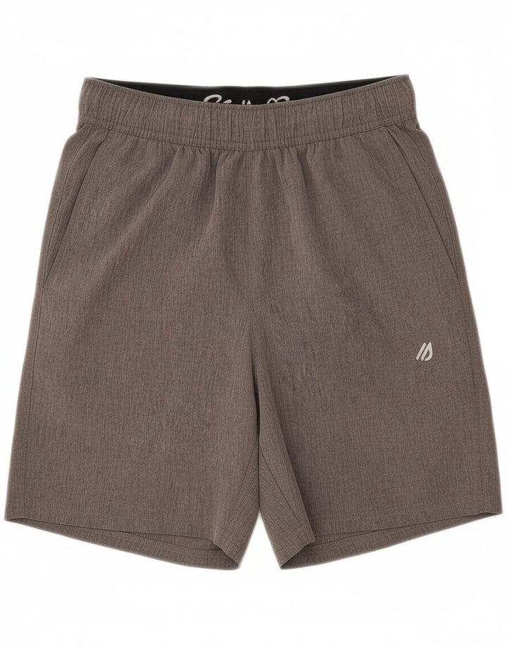 EDDIE BAUER Mens Sport Shorts Small  Grey Polyester Vintage Eddie Bauer and Second-Hand Eddie Bauer from Messina Hembry 