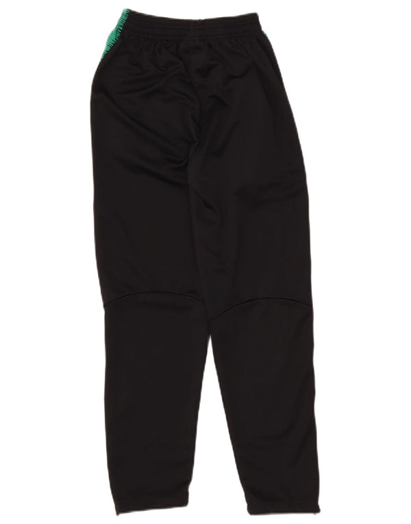 Nike Boys Dri Fit Tracksuit Trousers 10-11 Years Black Colourblock