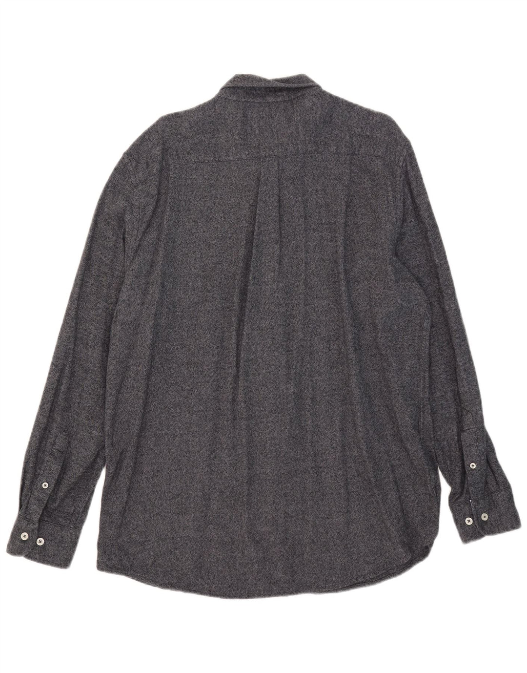 Crew Clothing Mens Shirt 2XL Grey Cotton