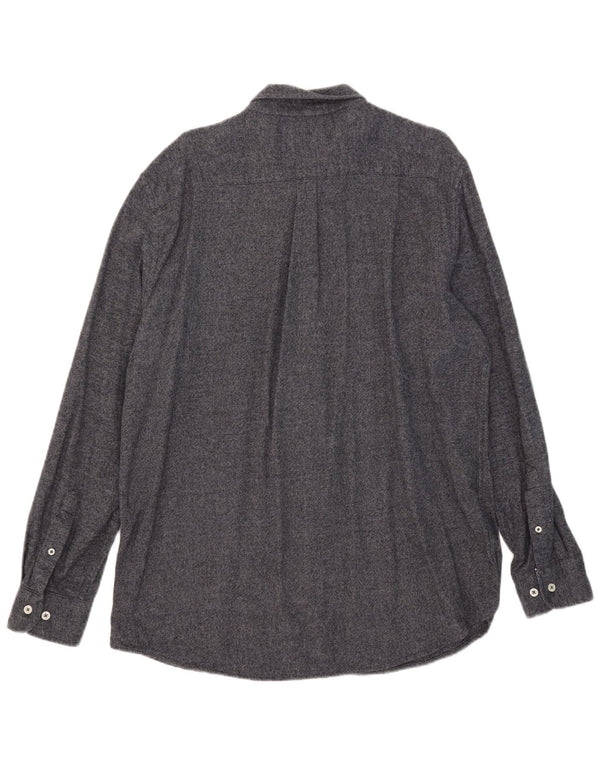 Crew Clothing Mens Shirt 2XL Grey Cotton