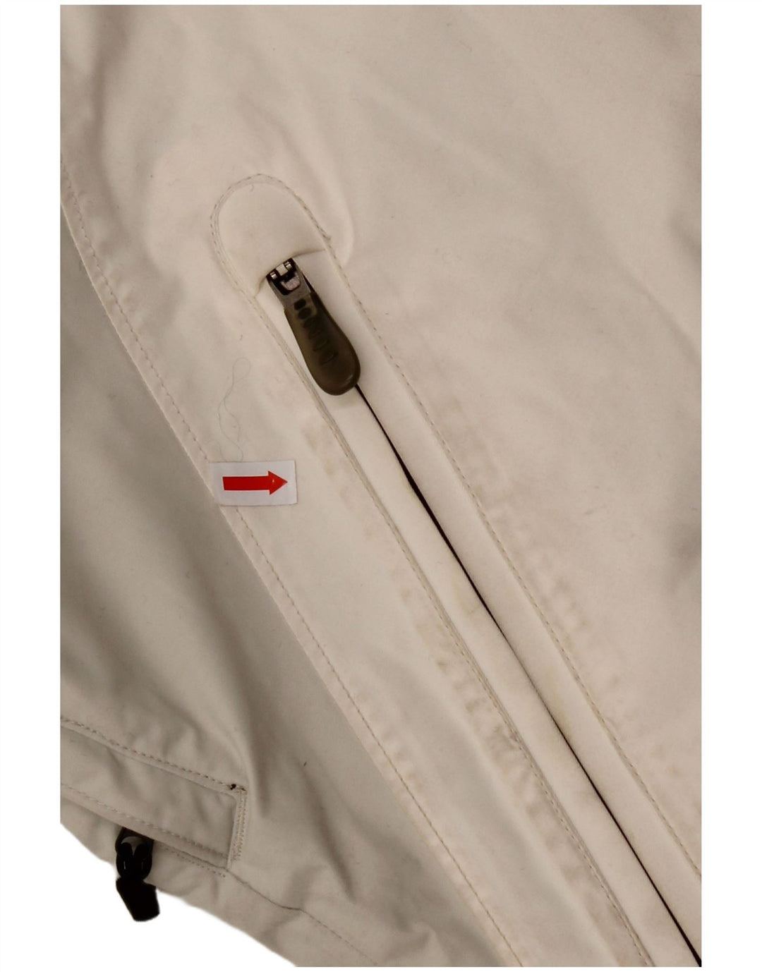 COLUMBIA Womens Titanium Windbreaker Jacket UK 16 Large White Colourblock