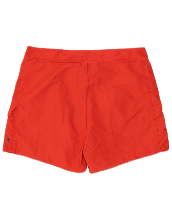 Sundek Mens Graphic Swimming Shorts Medium Red Nylon