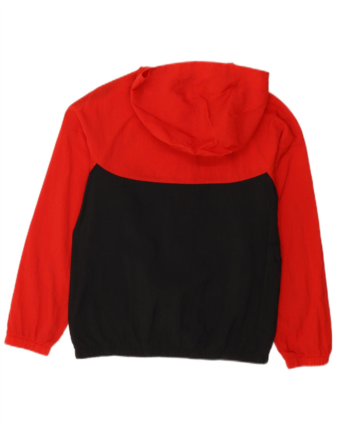 NIKE Boys Graphic Tracksuit Top Jacket 12-13 Years Large Red Colourblock