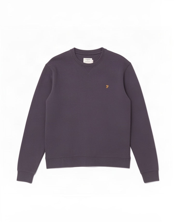 Farah Mens Sweatshirt Jumper Medium Navy Blue Cotton