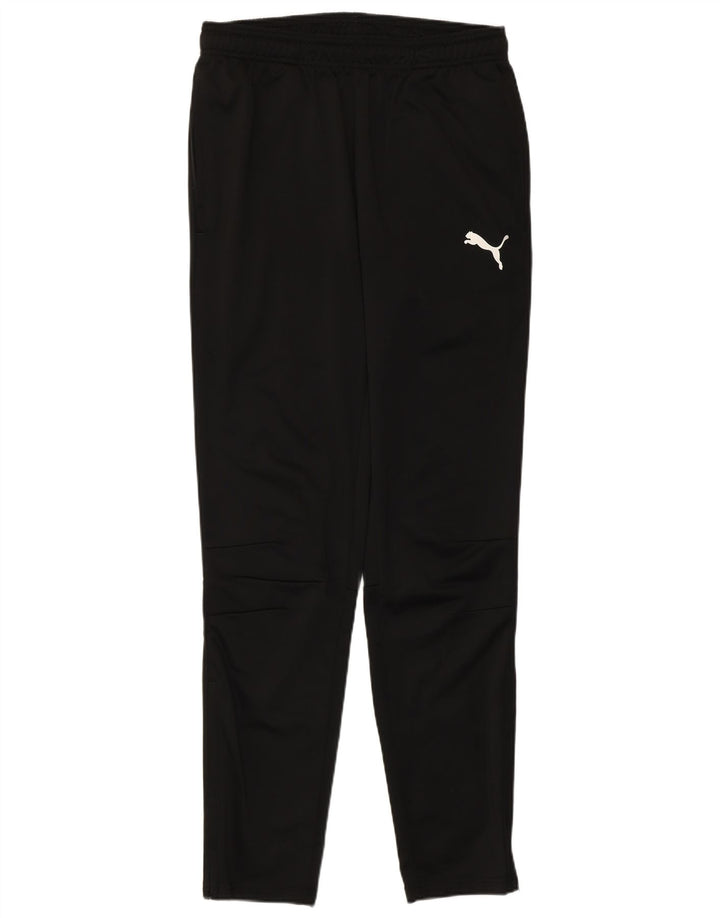 Puma Mens Tracksuit Trousers Medium Black Polyester