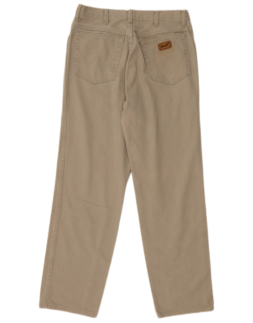 Wrangler Mens Straight Jeans W30 L30 Beige
