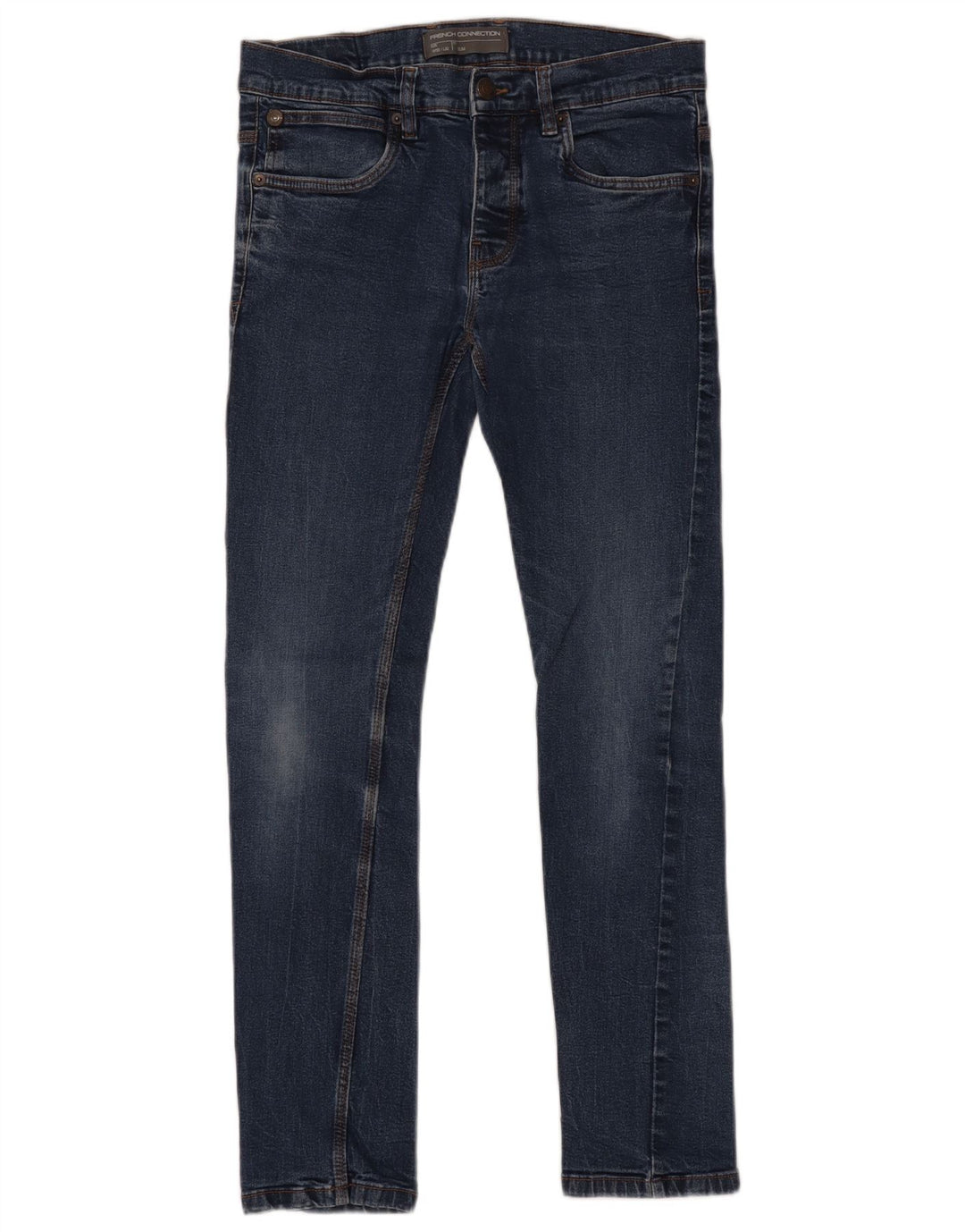 FRENCH CONNECTION Womens Slim Jeans W32 L32 Blue Cotton