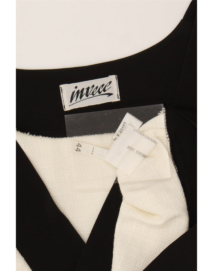 Vintage Womens Bolero Top EU 44 XL Off White Cotton