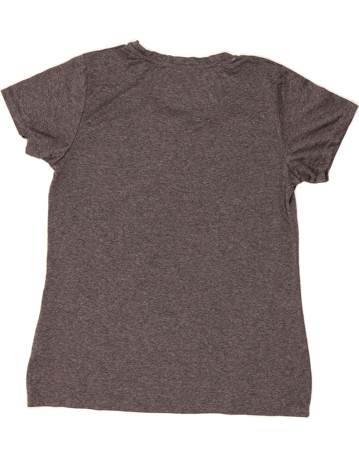 REEBOK Womens T-Shirt Top UK 18 XL Grey Polyester Vintage Reebok and Second-Hand Reebok from Messina Hembry 