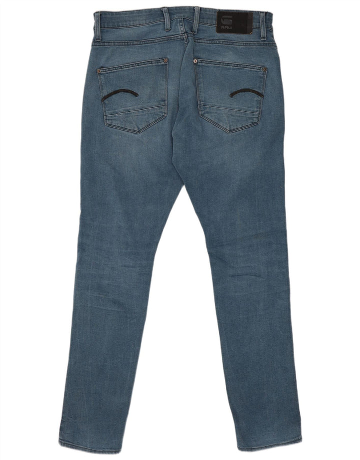 G-Star Mens Slim Jeans W32 L34 Blue Cotton