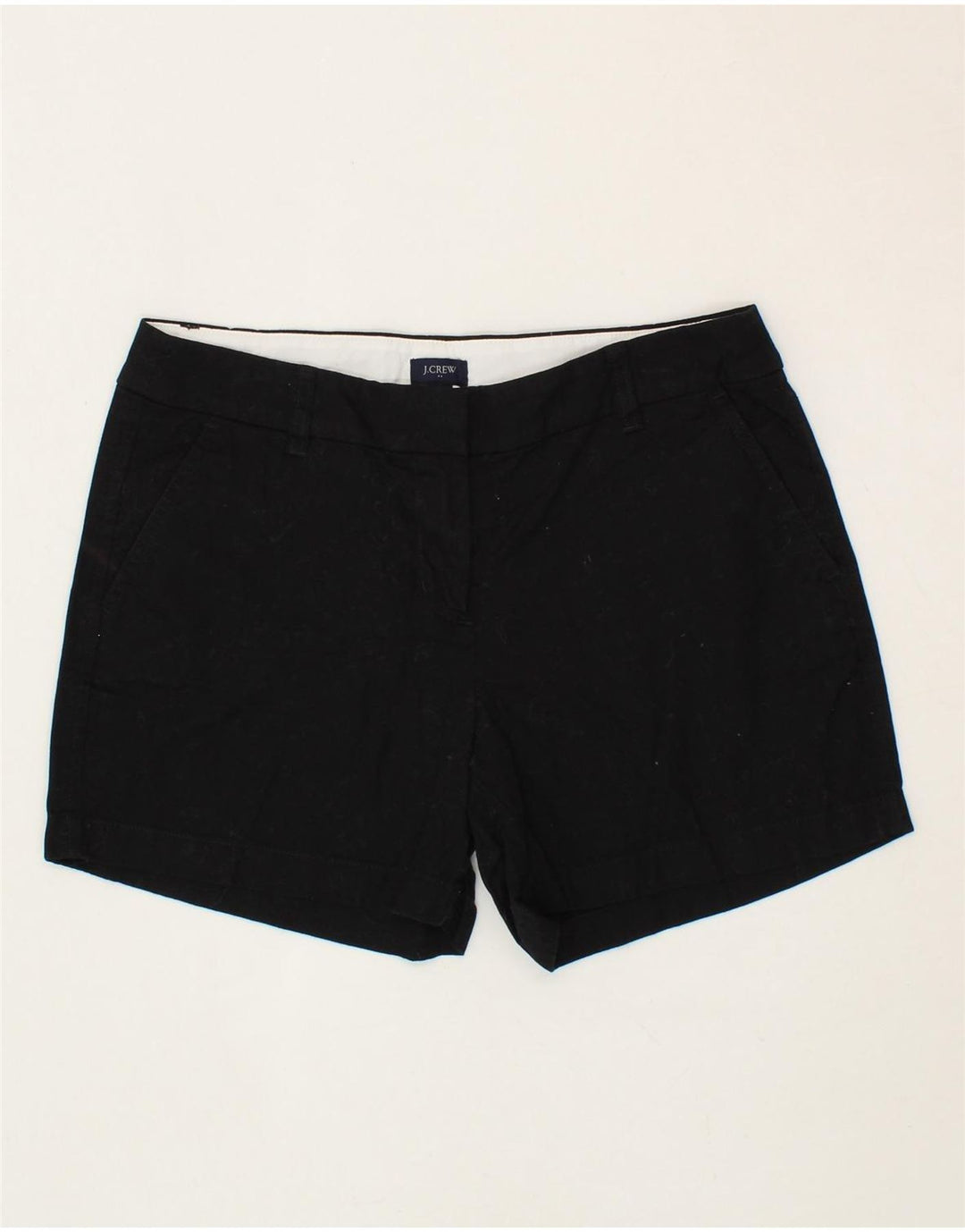 J. CREW Womens Chino Shorts US 6 Medium W30 Black Cotton Vintage J. Crew and Second-Hand J. Crew from Messina Hembry 