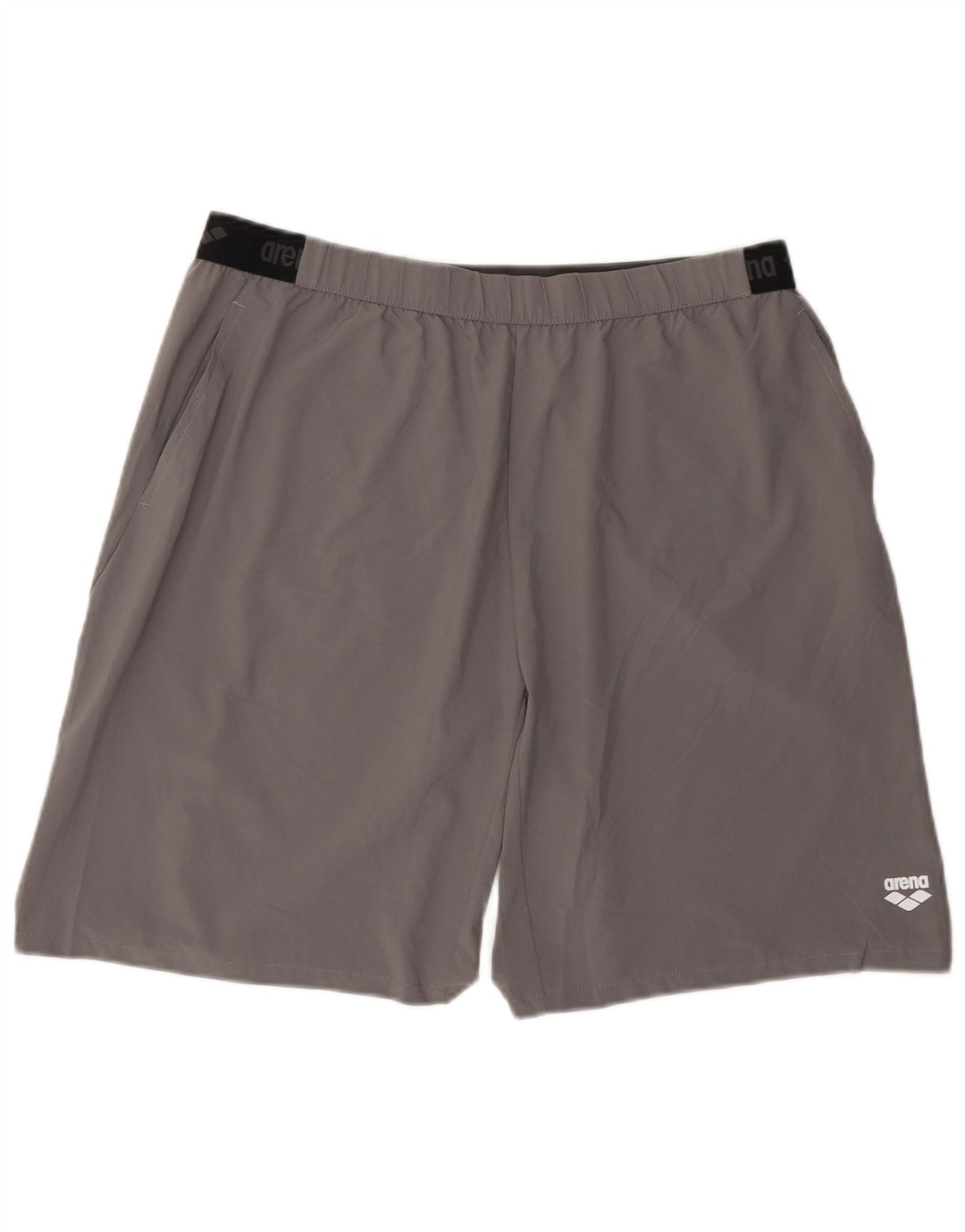 Arena Mens Sport Shorts 2XL  Grey Polyester