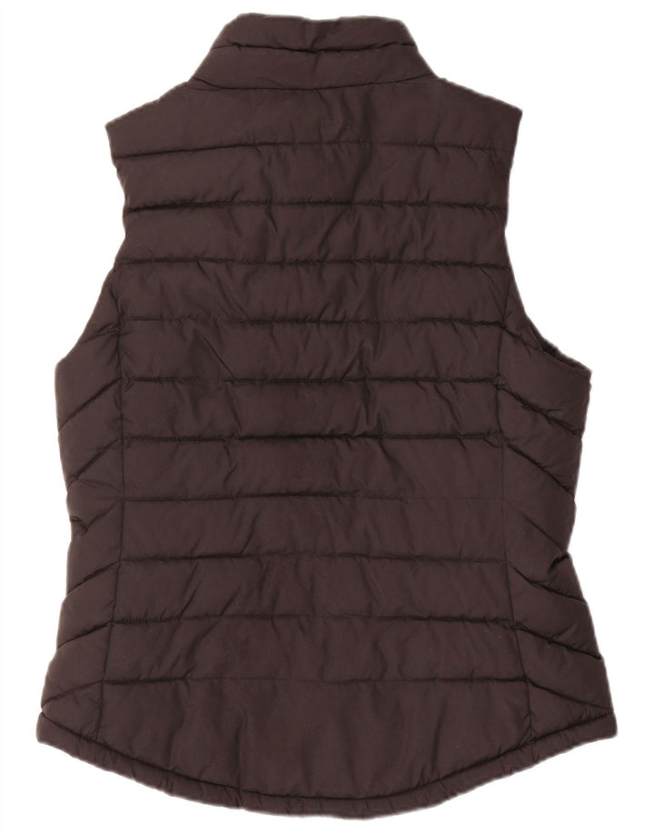 GAP Womens Padded Gilet UK 10 Small Black Polyester