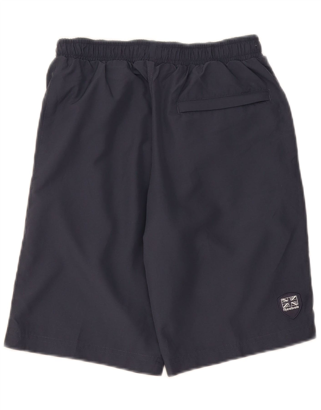Reebok Boys Classic Graphic Sport Shorts 9-10 Years Grey Polyester