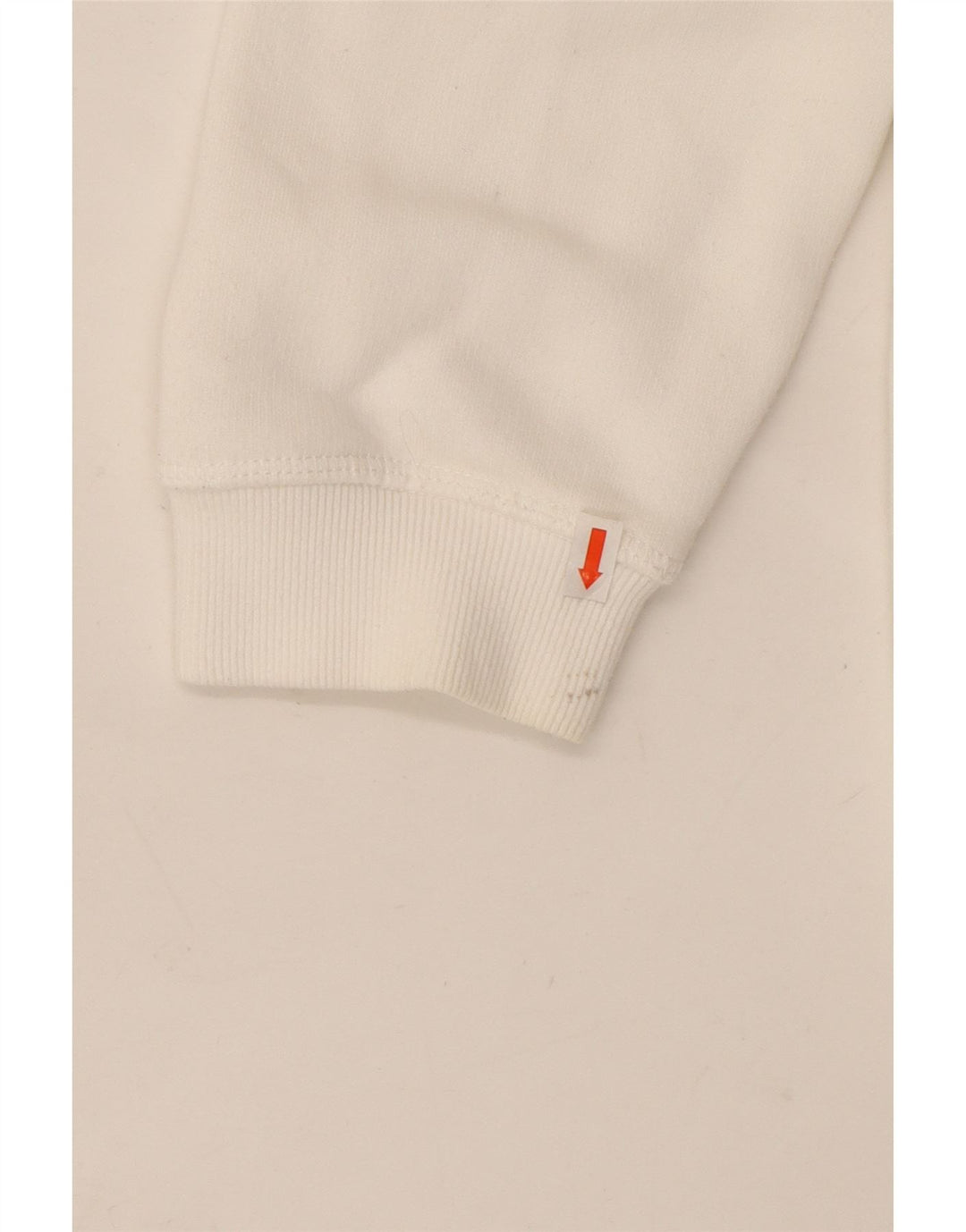 JACK WILLS Womens Oversized Graphic Hoodie Jumper UK 16 Large White Cotton