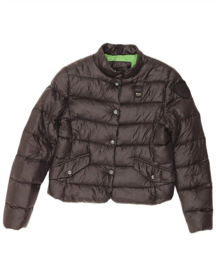 Blauer Girls Crop Padded Jacket 13-14 Years Black