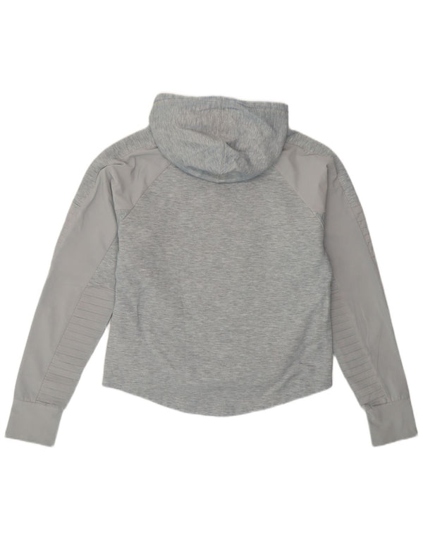 PUMA Womens Hoodie Jumper UK 10 Small  Grey