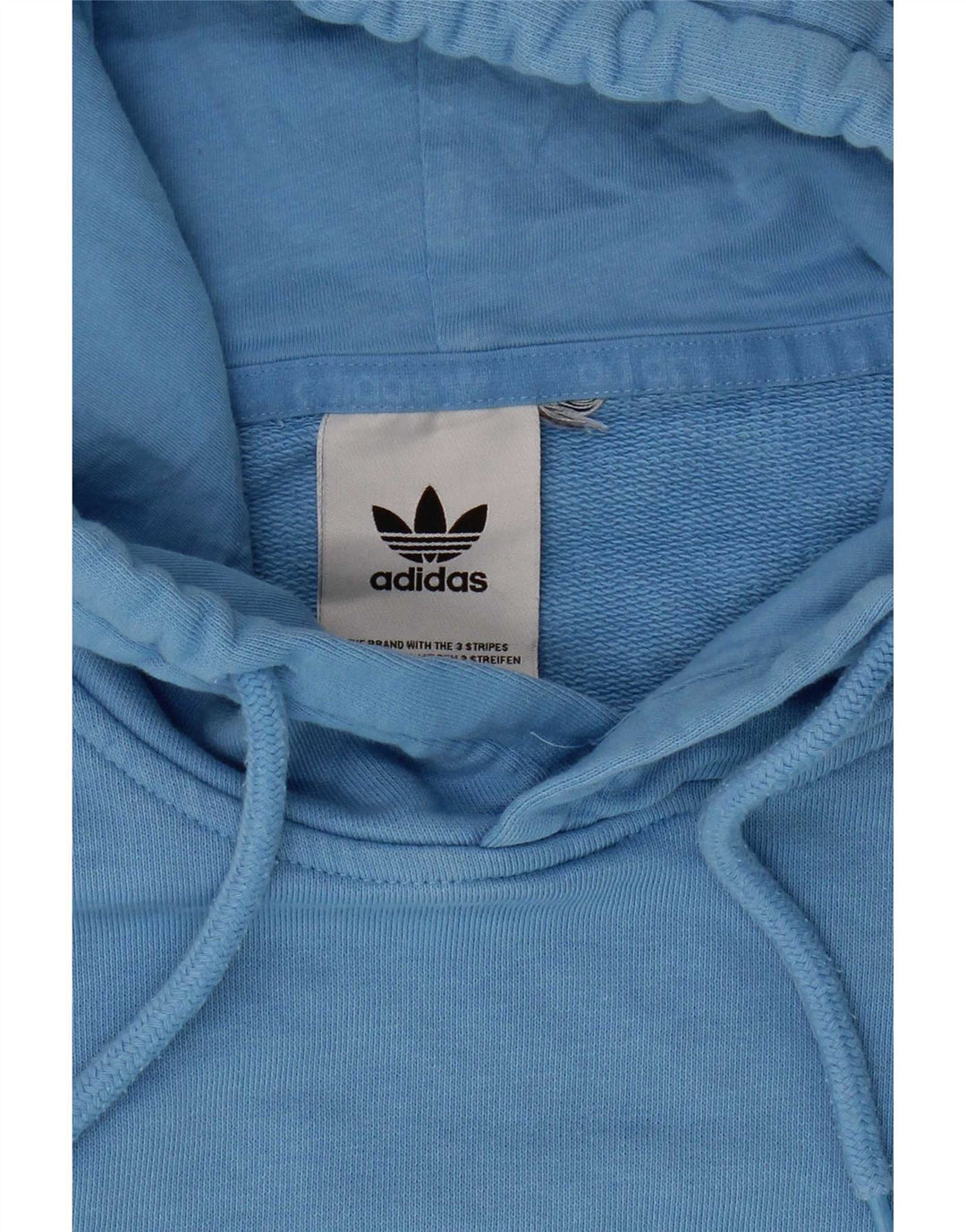Adidas Mens Hoodie Jumper Medium Blue