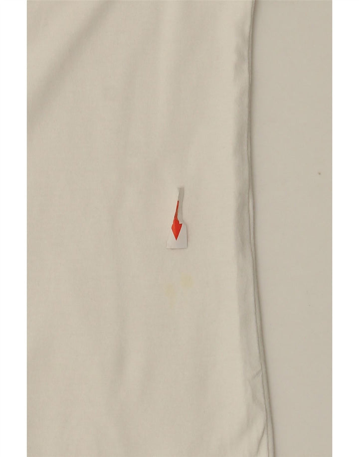 Zara Womens T-Shirt Top UK 12 Medium White