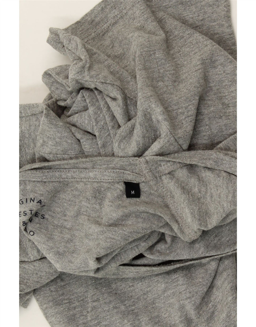 JACK & JONES Mens Graphic T-Shirt Top Medium Grey Christmas Vintage Jack & Jones and Second-Hand Jack & Jones from Messina Hembry 