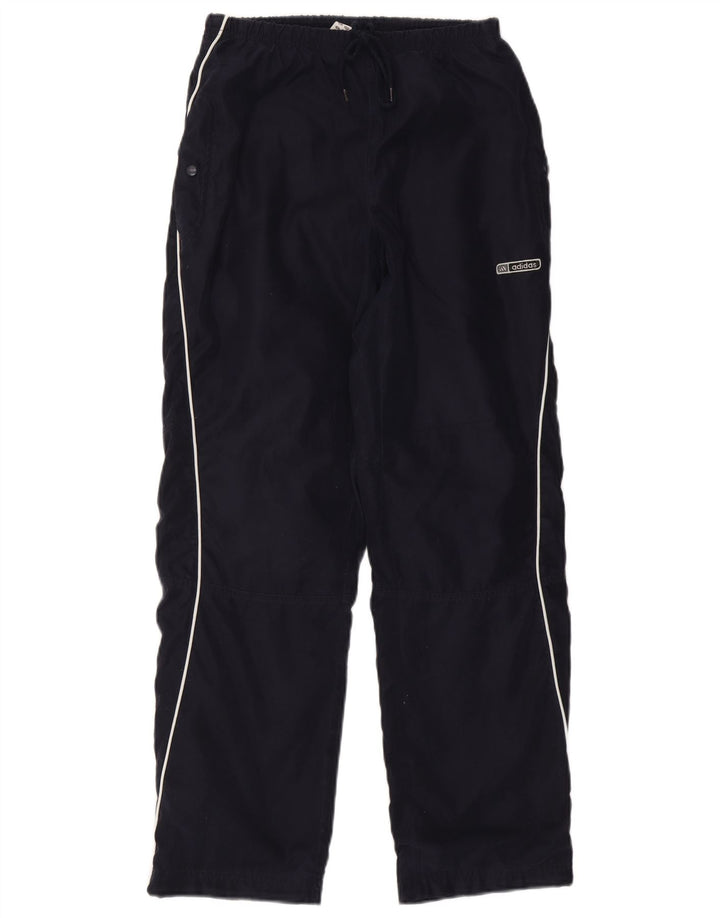 Adidas Mens Climalite Tracksuit Trousers Small Navy Blue Polyester