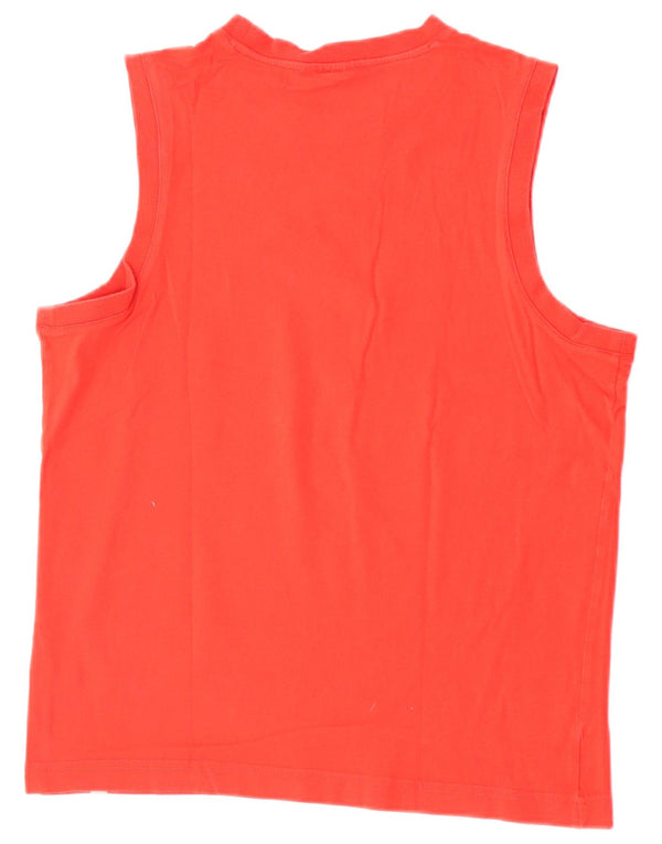 Puma Mens Graphic Vest Top Large Red