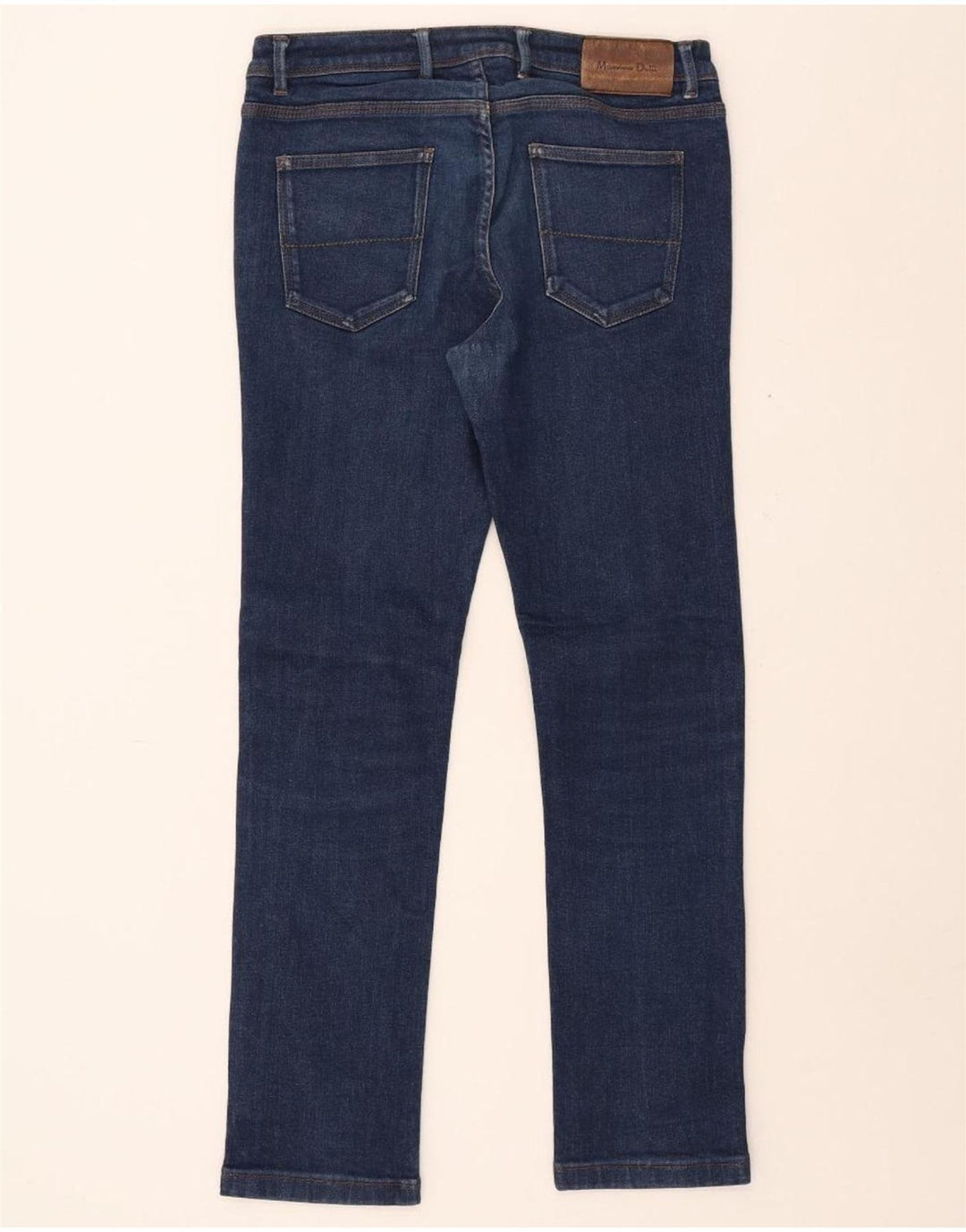MASSIMO DUTTI Mens Slim Jeans EU 40 Medium W31 L29 Blue Cotton Vintage Massimo Dutti and Second-Hand Massimo Dutti from Messina Hembry 