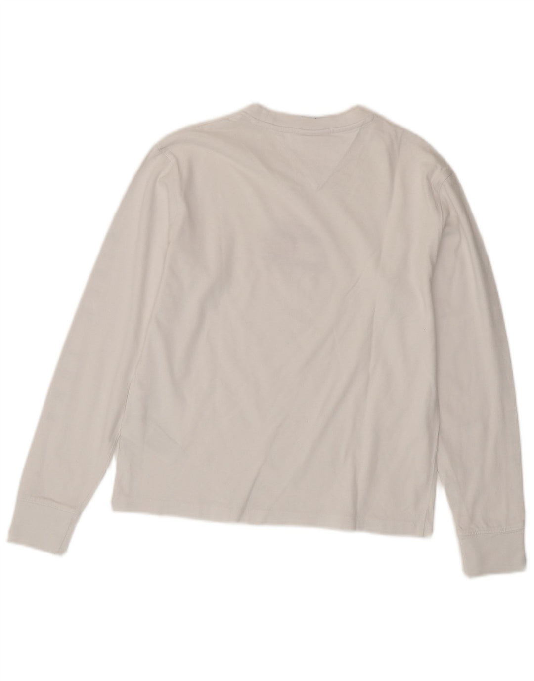 TOMMY HILFIGER Womens Graphic T-Shirt Top UK 10 Small White Cotton