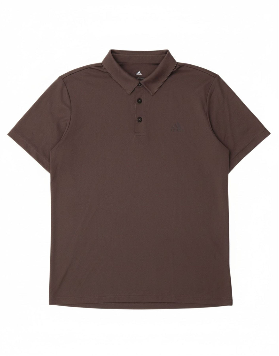 ADIDAS Mens Climalite Polo Shirt Large Grey Polyester