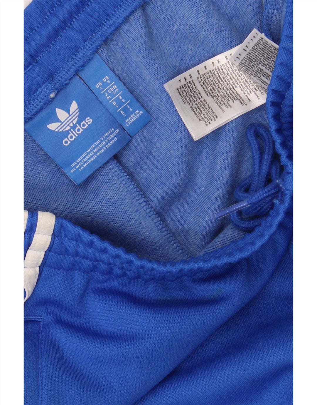 ADIDAS Mens Tracksuit Trousers Joggers Small  Blue Polyester