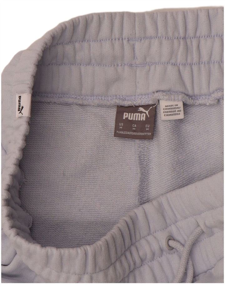 PUMA Womens Sport Shorts UK 14 Medium  Blue