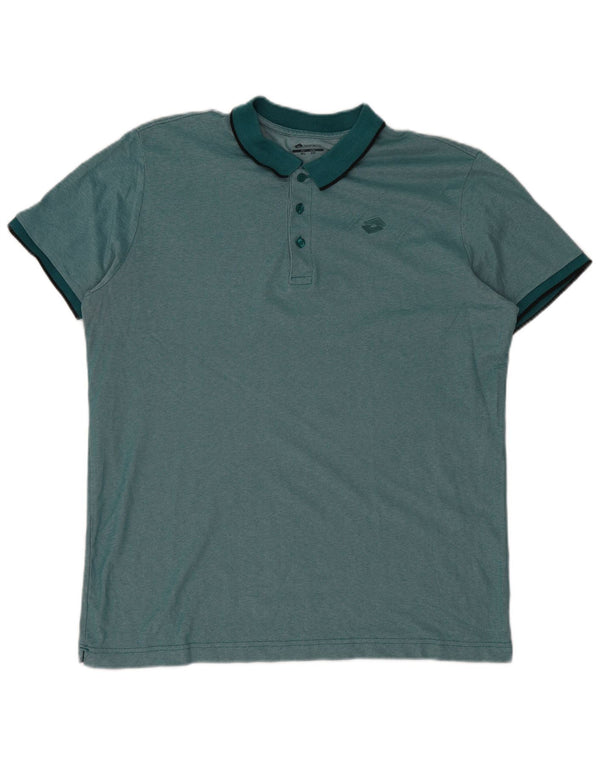 Lotto Mens Polo Shirt 2XL Green