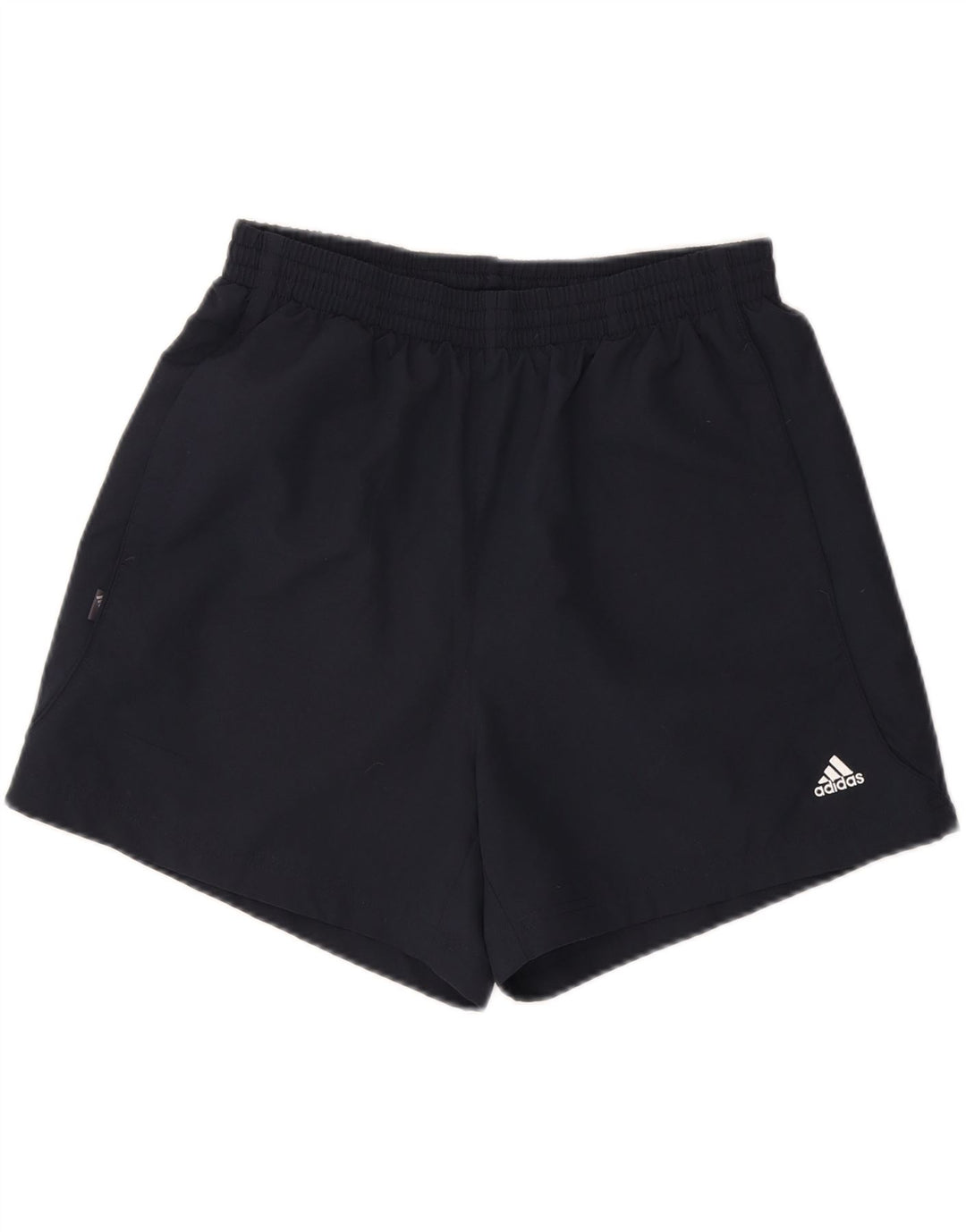 ADIDAS Mens Sport Shorts Large Navy Blue Polyester