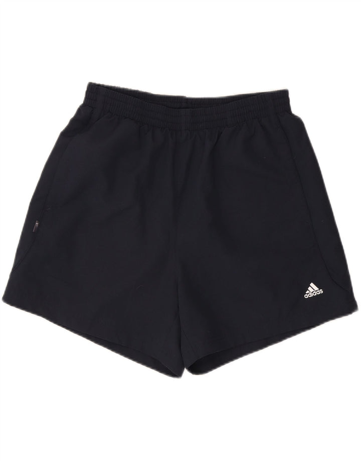 ADIDAS Mens Sport Shorts Large Navy Blue Polyester