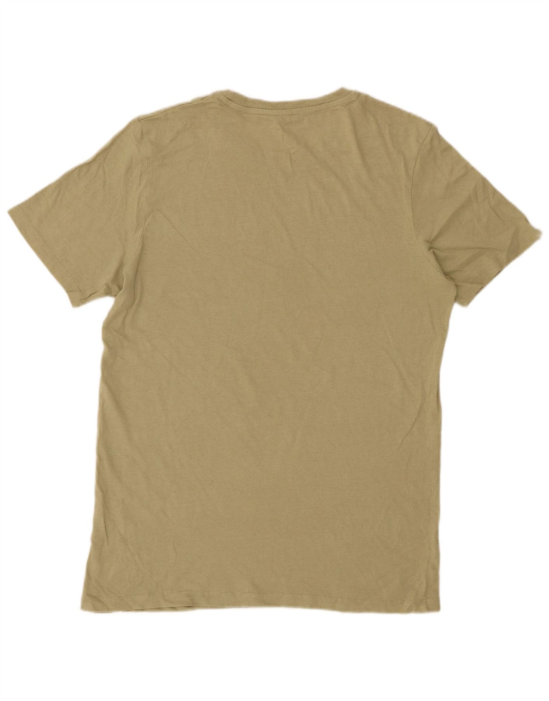 JACK & JONES Mens Graphic T-Shirt Top Large Khaki