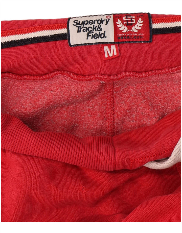 Superdry Mens Graphic Tracksuit Trousers Medium  Red