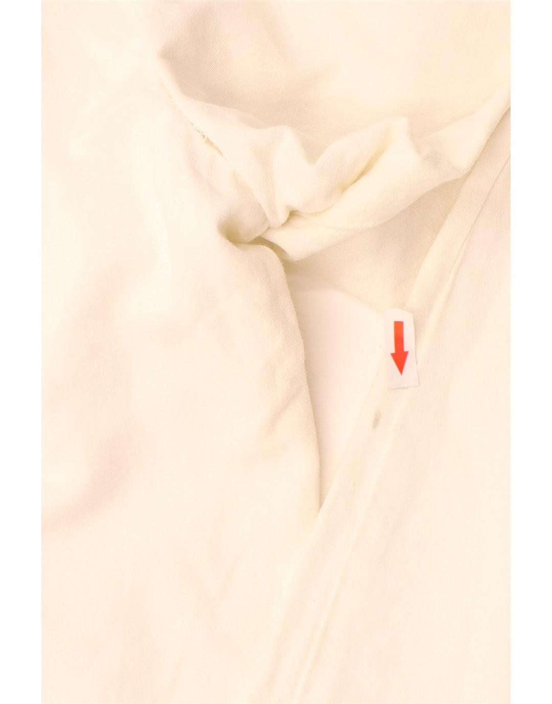 MASSIMO DUTTI Mens Straight Suit Trousers EU 42 Large W32 L32 Off White