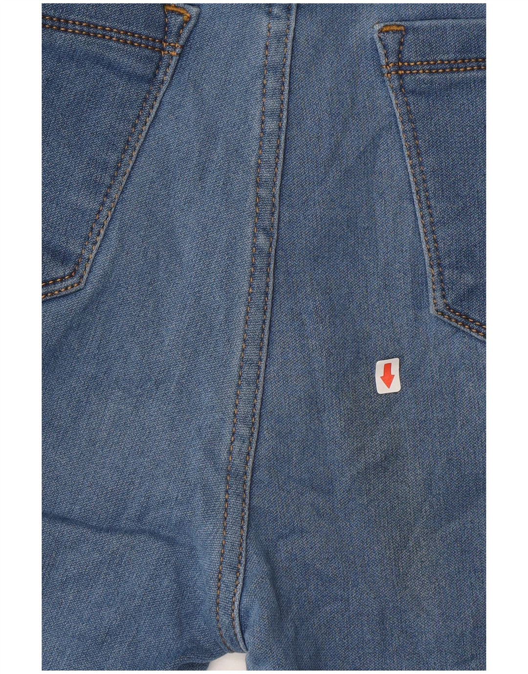 Zara Mens Straight Jeans W30 L29 Blue Cotton