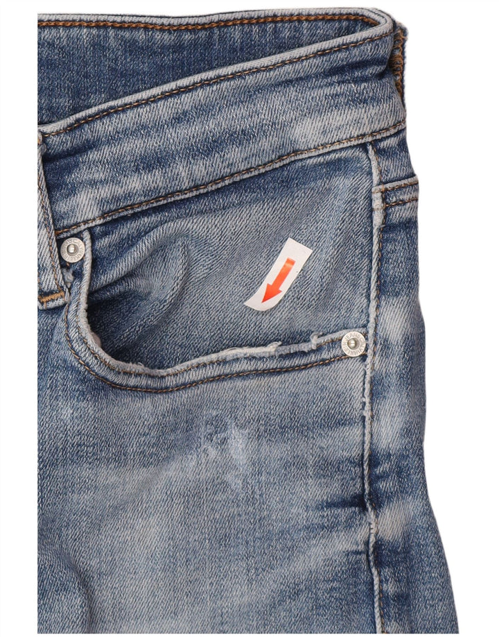 Calvin Klein Mens Skinny Jeans W29 L32 Blue Cotton