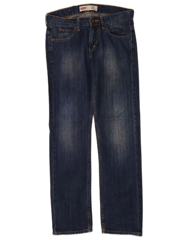 Levi's Boys 511 Slim Jeans 13-14 Years W28 L30 Navy Blue Cotton