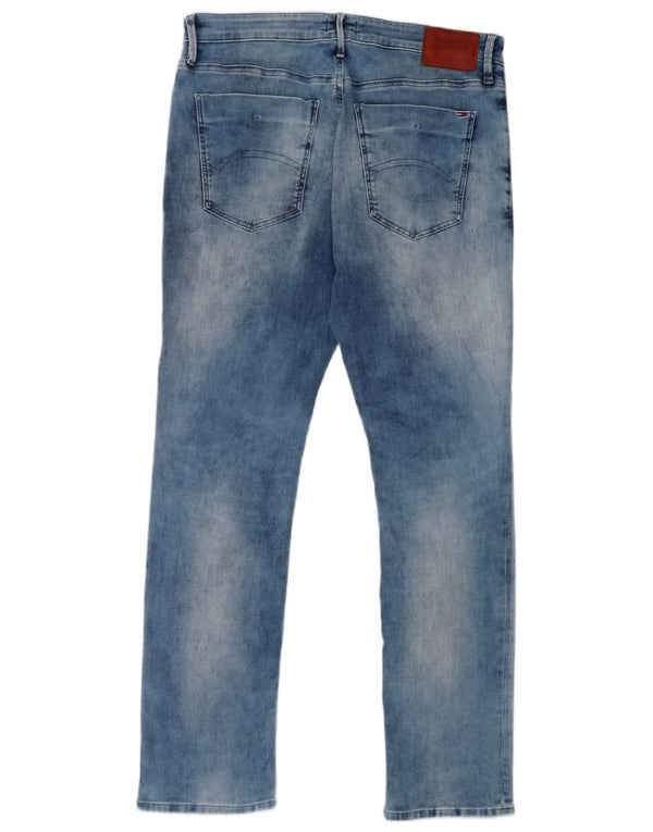 Tommy Hilfiger Mens Scanton Slim Jeans W36 L31 Blue Cotton