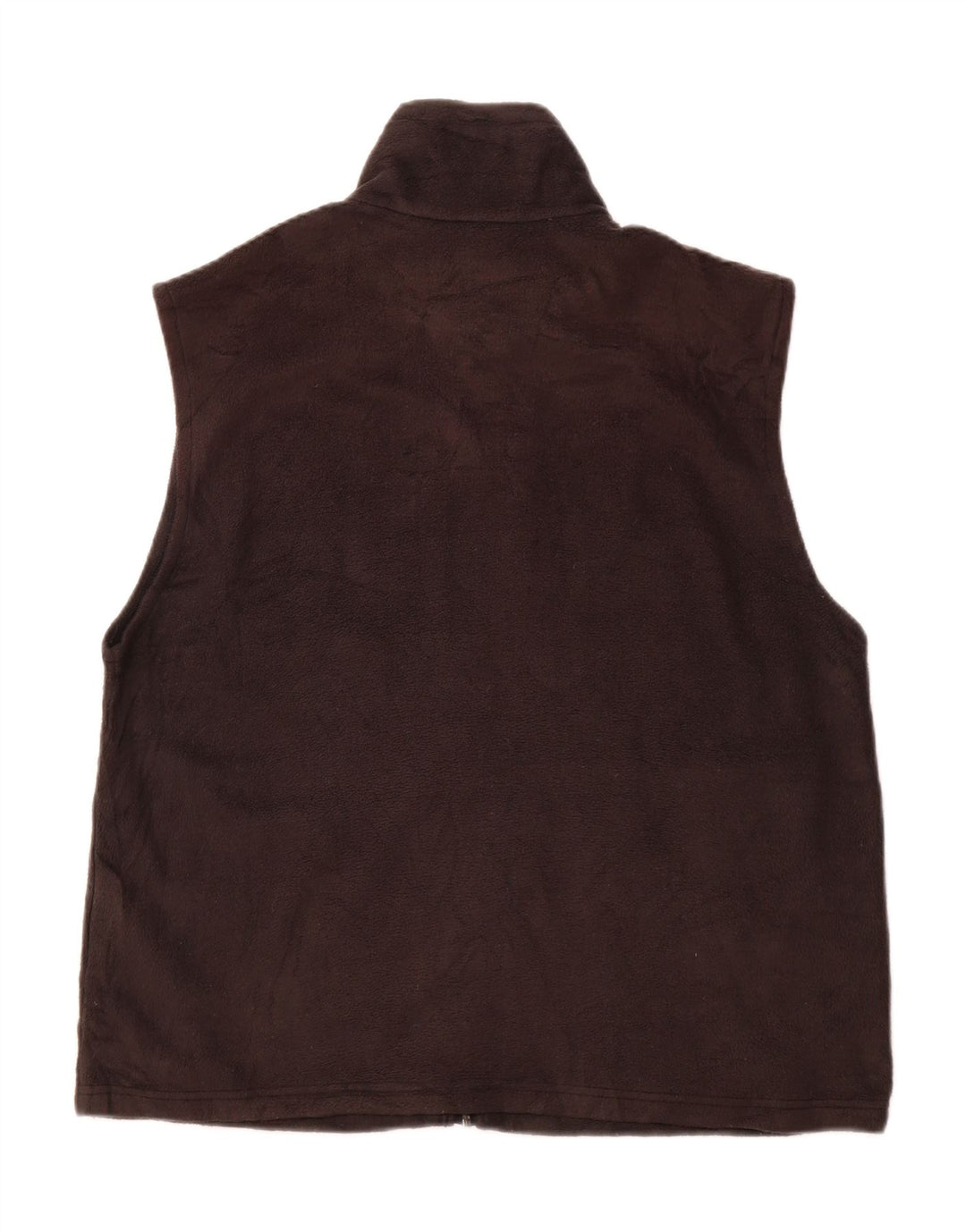 COLUMBIA Mens Fleece Gilet UK 40 Large Black Polyester