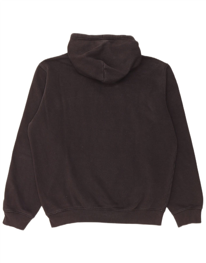 Champion Mens Graphic Hoodie Jumper Medium Black