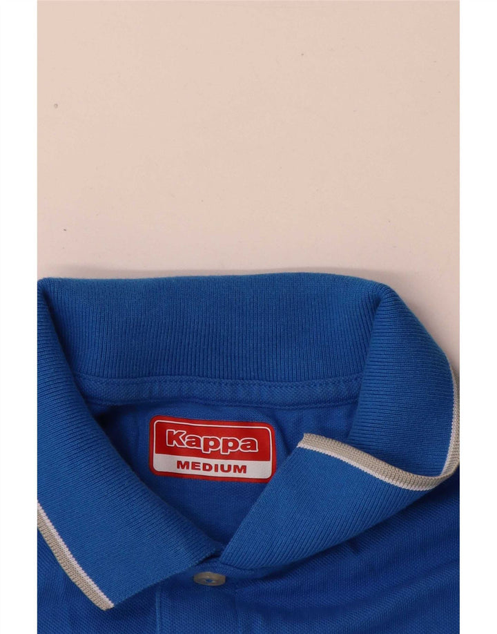 Kappa Mens Regular Fit Polo Shirt Medium Blue