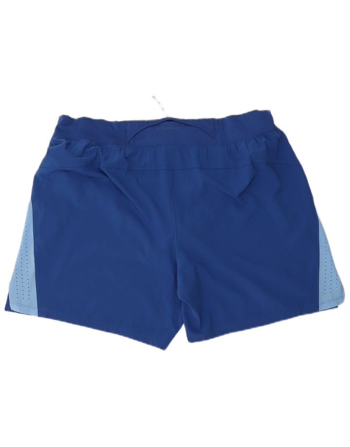 Under Armour Mens Sport Shorts 2XL Blue Colourblock Polyester